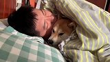 睁开眼睛吓我一跳