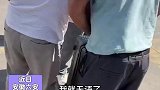 男子放假准备打车回家，几名司机注意力全在行李上