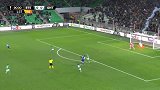 下半场补时第2分钟根特球员穆罕默迪射门 - 打偏