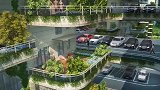 清华设计第四代住房，把停车场街区搬楼上，现已在成都开建