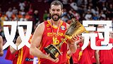 人生赢家！小加索尔今年包揽NBA和世界杯双料冠军 成篮坛历史第2人