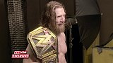 WWE-18年-新科WWE冠军丹尼尔冠军定妆照-花絮