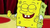 海绵宝宝：海绵宝宝和派大星击掌，结果摸到了怪物，把他吓坏了