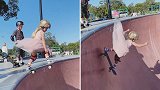 澳大利亚：6岁小女孩身穿粉红公主裙玩滑板走红