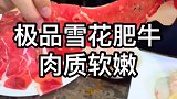 这家店的极品雪花牛肉真的好吃