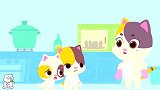 蜡笔精灵：幼儿儿歌，幼儿歌谣，幼儿故事，奇奇收营员工作很认真