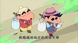 蜡笔小新：村庄有狼人出现，妮妮真看见了，腿都被咬坏了