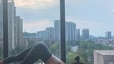 瑜伽沾点晚霞的光