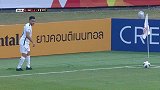 叙利亚角球发出找前点 阿尔瑙特门前头槌被门将抱住