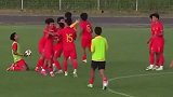 2-0战胜意大利U15 U15国足球员赛后激情庆祝