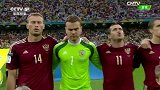 世界杯-14年-小组赛-H组-第3轮-阿尔及利亚vs俄罗斯双方球员入场奏国歌-花絮