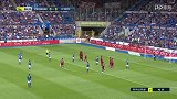 第9分钟斯特拉斯堡球员拉拉射门 - 打偏