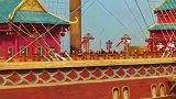 海口的唯一一艘郑和宝船，传说是当年郑和下西洋的船，太壮观了