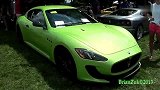 Green Maserati Granturismo MC