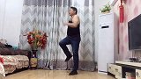 40岁大叔跳鬼步舞减肥，每天坚持1小时，一个月瘦了10斤