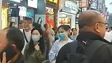 湖南长沙小吃街拍摄现场人山人海到处都是繁荣的景象
