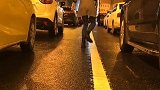 隧道堵车了，美女给大家跳了一段