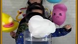 彩色的棉花糖放进水里会发什么
