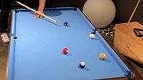 台球 斯诺克 小小台只能推推乐了