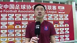 隋维杰：从今天场面上我们应该拿三分 比赛是一个团队去踢的