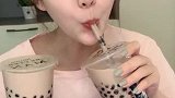 点了n份珍珠！喝奶茶就得这样喝才过瘾 看完的给我双安排一下#