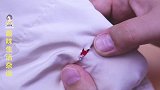羽绒服棉服划破洞，慢动作教你完美修复，方法简单又好学