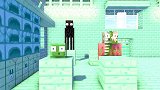 MC动画：怪物们的生存日记，雪傀儡挑战！