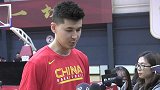 阿不都：这次入选集训队压力更大 中国男篮的精神会一直传承