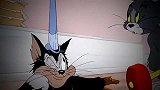 猫和老鼠：汤姆拿雷神之锤砸杰瑞，结果惨了。