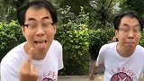 小区内遛狗不拴绳差点咬到小孩 狗主人竖中指嚣张表态：活该