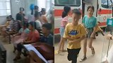 广西富川一小学疑发生食物中毒事件 数十名学生在校吃粉后送医