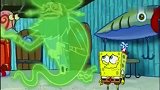 海绵宝宝做了个噩梦，身体被恶鬼变成了八爪鱼海绵，好可怕！