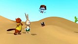 野生动物宝宝：沙漠太热了，连个遮挡的地方都没有，人都要烤化了
