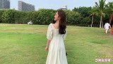 夏季白色连衣裙，好有清纯仙女feel，清新亮丽不失甜美气质