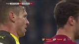 皮什切克禁区前沿绝妙直塞 罗伊斯禁区左脚推射遗憾中柱