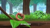 萌鸡小队：蚯蚓叔叔带小鸡了解下雨的快乐，最后不舍得雨停(1)