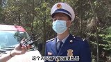 危险！竟然有人将上百个废旧灭火器丢弃在公路边的山沟里！