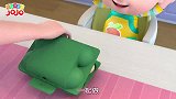 启蒙教育 3D动画孩子们和妈妈一起制作圆圆的甜甜圈 趣味儿歌