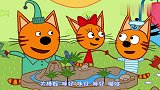咪好一家：猫咪一起做小岛模型，看上去有模有样的，还真是厉害啊