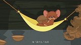 猫和老鼠：杰瑞偷吃所有核桃，被汤姆告状，真惨