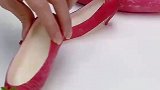女子用蔬菜做创意鞋子，果蔬鞋时装秀来喽