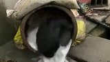 大爷发明的简易版的滚筒洗衣机，将就能用吧！真是太厉害了