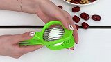 红枣去核切片只需要这个小工具轻松完成