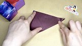 翻边小纸盒折纸教程，简单易学实用