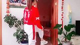 前甩腿慢动作