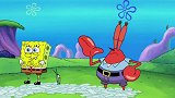 海绵宝宝：海绵宝宝真是太皮了你，把蟹老板扮成恶鬼？(2)