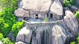 广东大山深处拍到一石头屋，何人在此隐居呢！