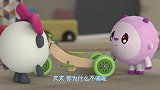 瑞奇宝宝：甜甜喜欢乐于助人，教文文学自行车，却忘了自己也不会