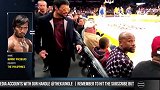 帕奎奥与梅威瑟看NBA狭路相逢 对视后以为他们会干一架