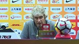 佩工：尽管平局我对队员非常满意 我记不得恒大有什么机会